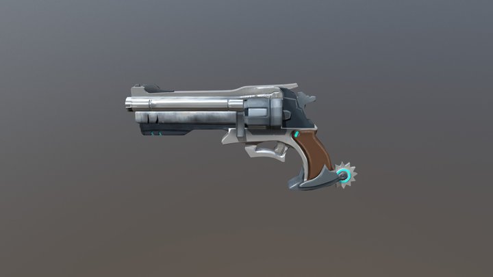 Pistola_Macree 3D Model