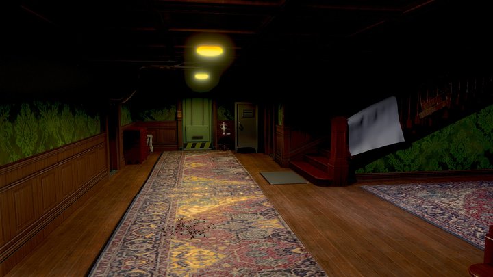 FNAF SOTM Edwin's House Floor 1 part 1 – Modèle 3D gratuit STL