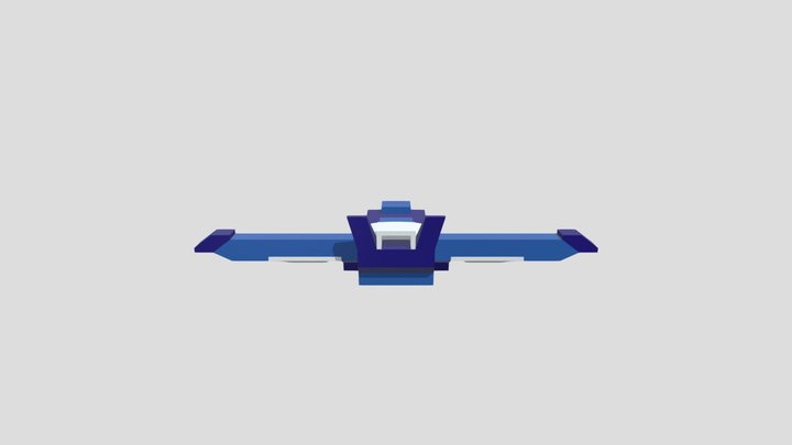 Spaceship004 3D Model