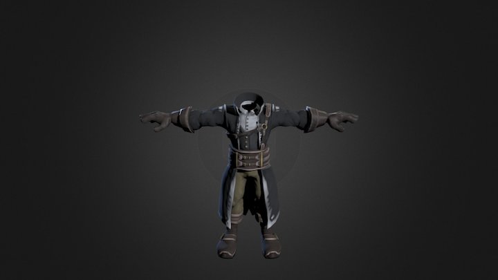 One4All Character Armor 3D Model