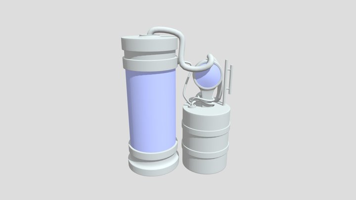 Gefäß 3D Model
