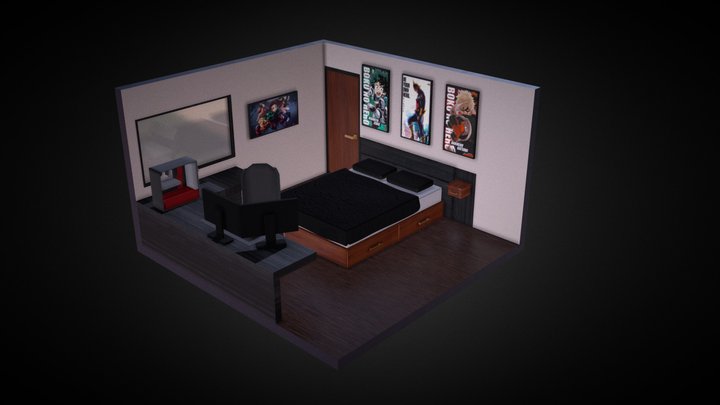 My Bedroom, yeah... just that. 3D Model
