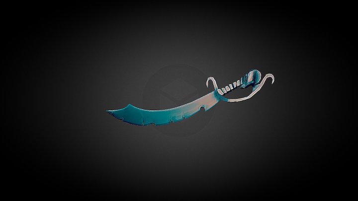 Espada Pirata 3D Model