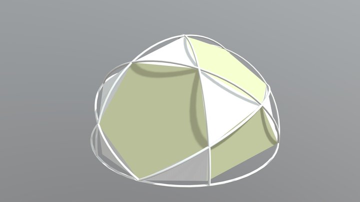 Pentagonal Rotunda 3D Model