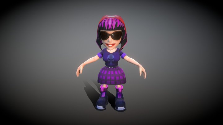 Girl 3D Model