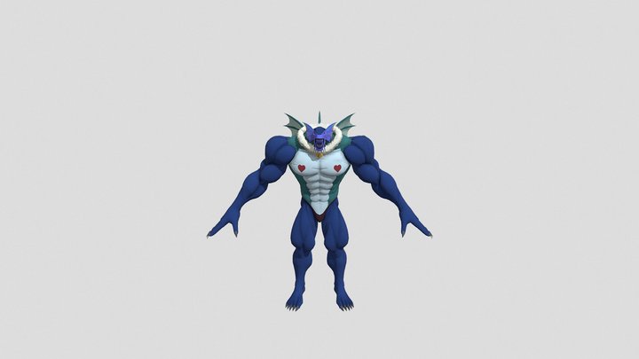 DeepSea King True Form 3D Model