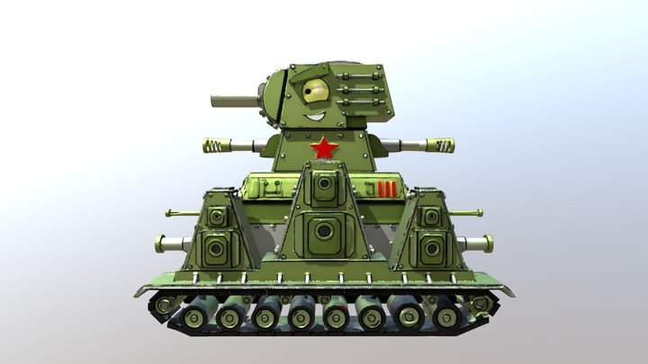кв-44м homeanimations 3D Model