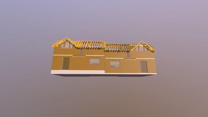 38 39 3D House View 3D Model