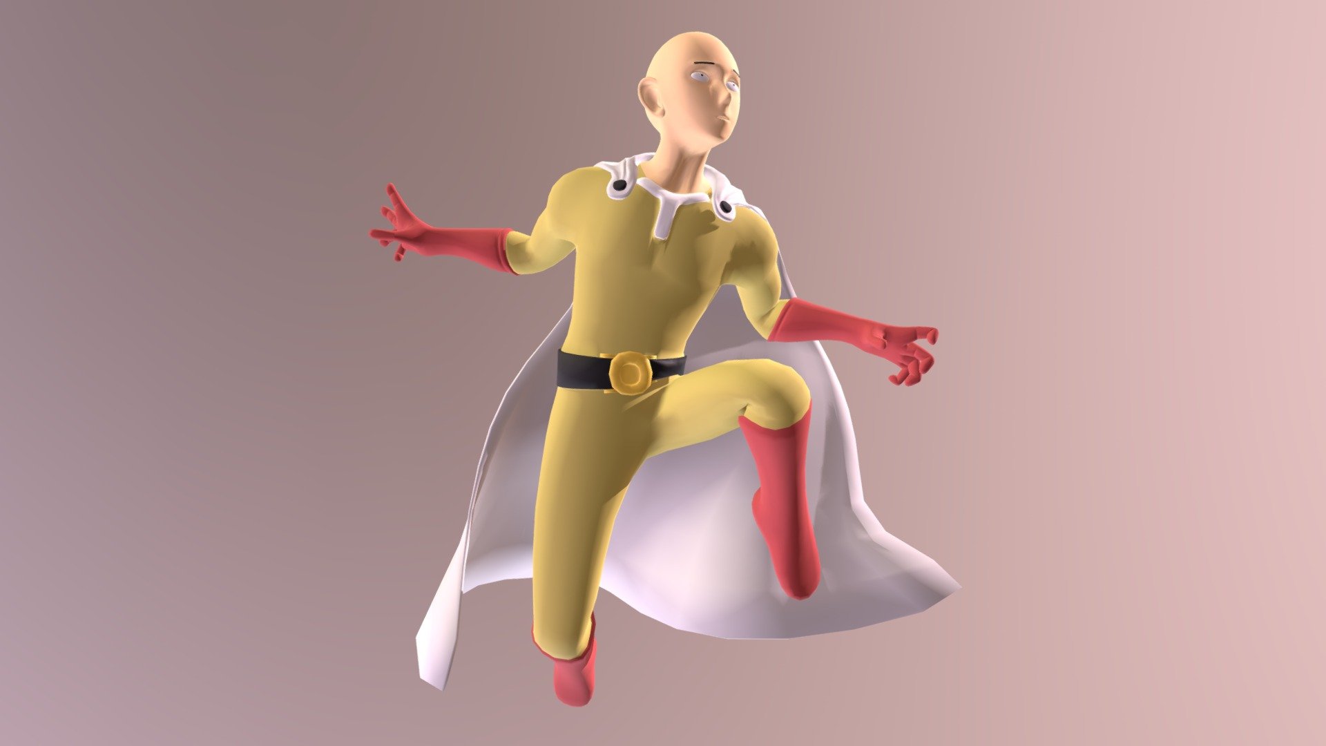 Saitama 3D models - Sketchfab