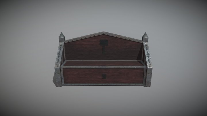 Hammerite Bench 3D Model