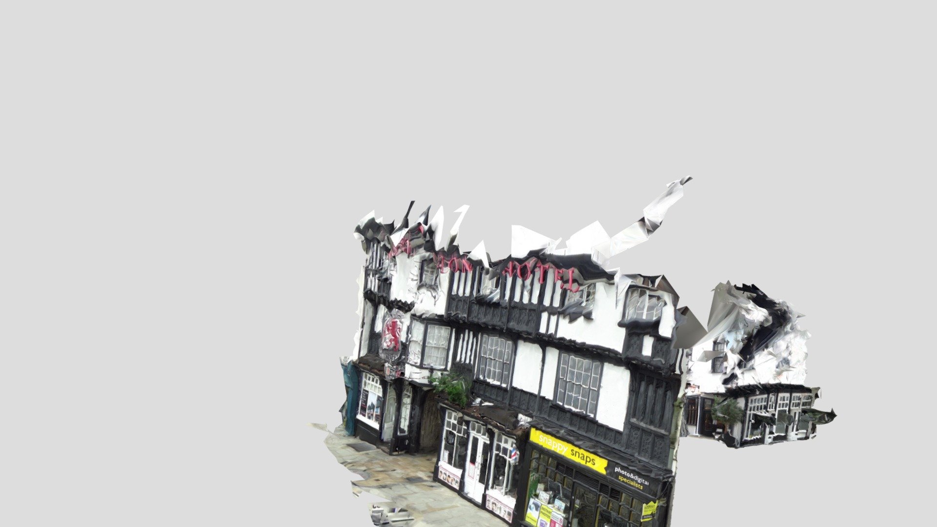 Colchester Red Lion Hotel - Lower Poly