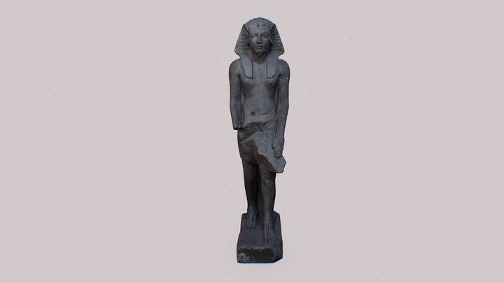 statue of Tutankhamun 3D Model