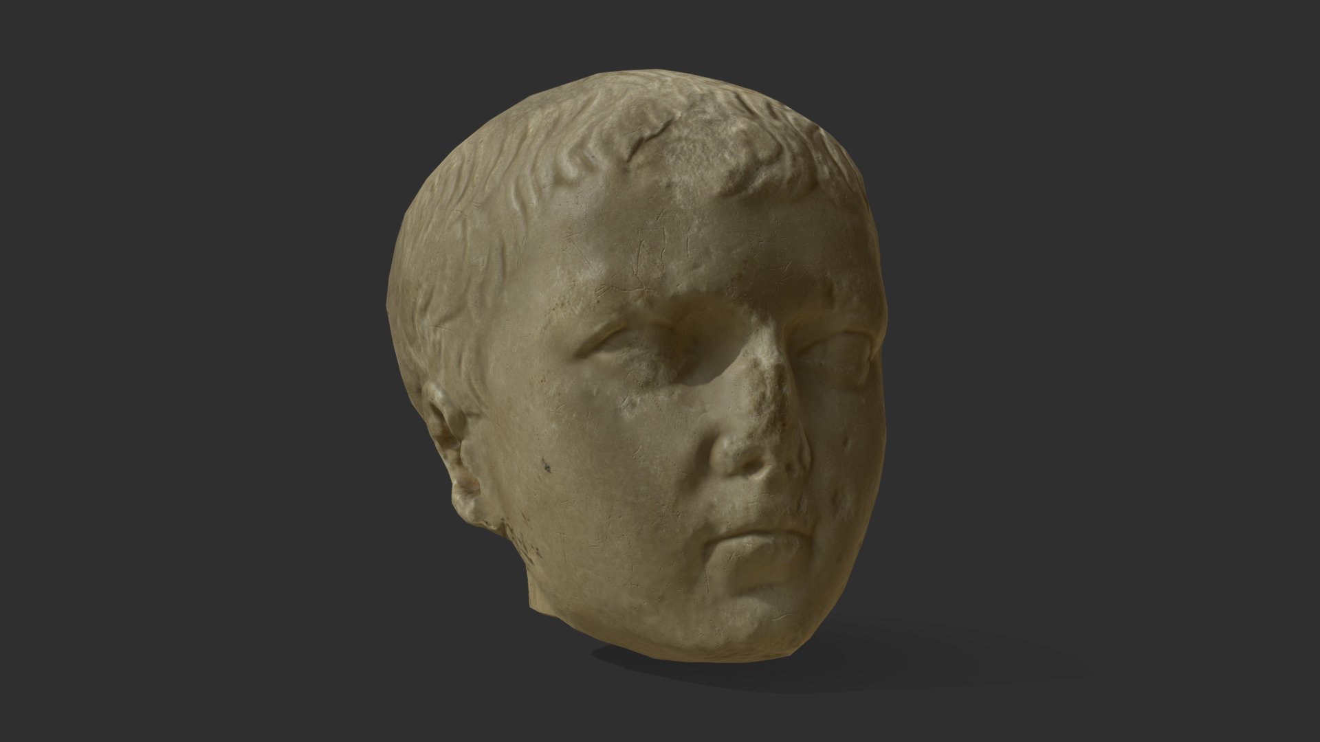 Little Prince - Marble - Ancient Rome Bust