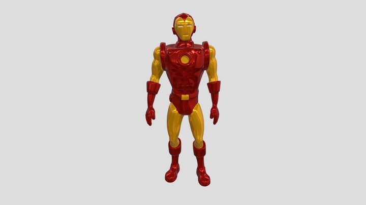 Classic Ironman 3D Model
