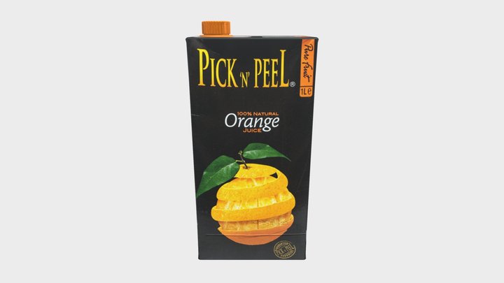 Juice box 3D Model