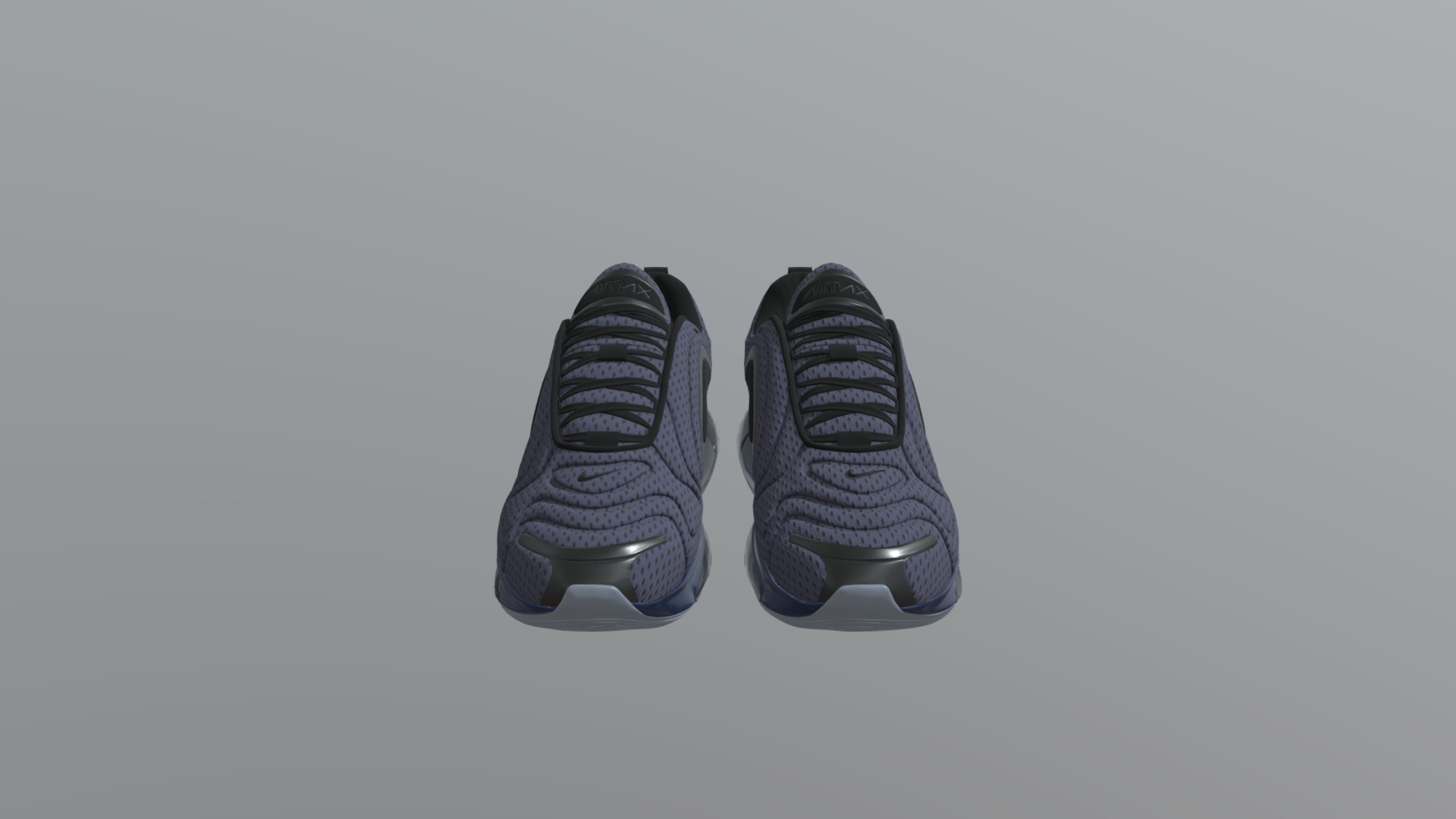 3D model Air Max 720 Nike - This is a 3D model of the Air Max 720 Nike. The 3D model is about a pair of shoes.