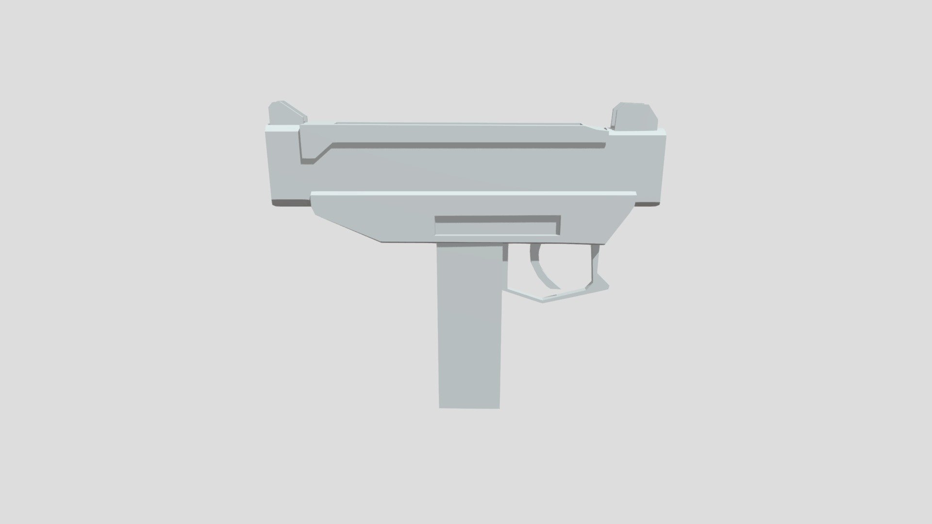 Unfinished Uzi - Download Free 3D Model By Tompkijo [faf0916] - Sketchfab