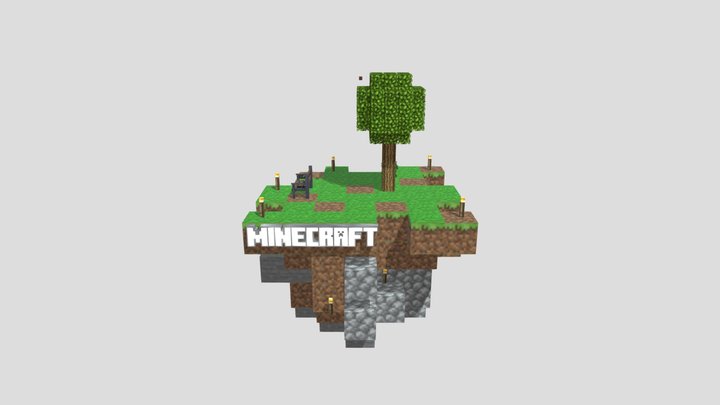 Isometric Islands 3D Model