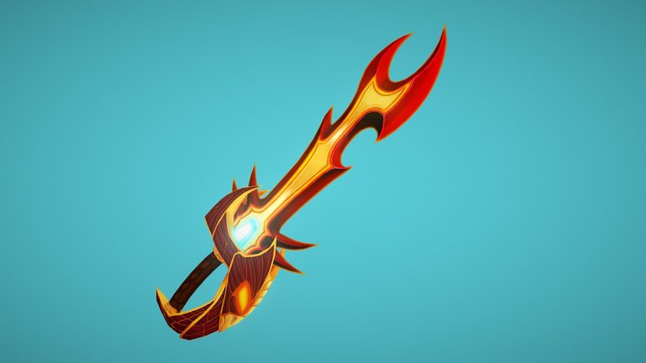 Phoenix Blade 3D Model