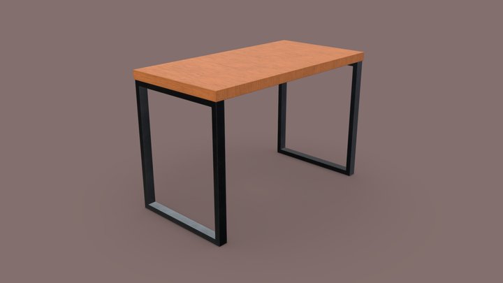 Desk 3D Model