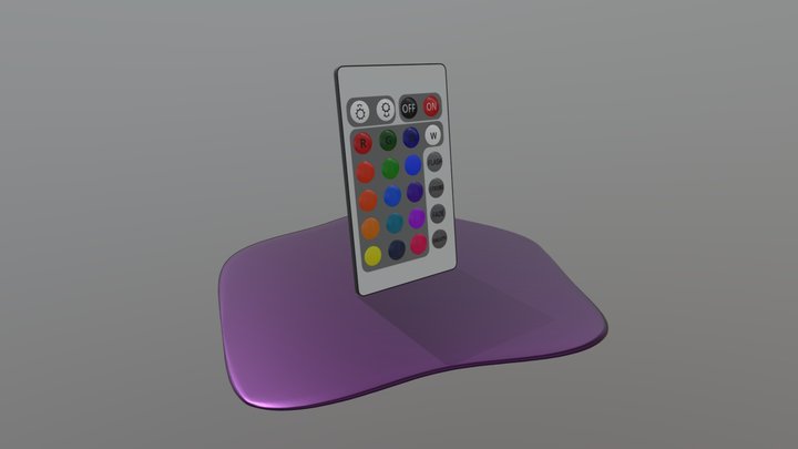RGB remote control 3D Model