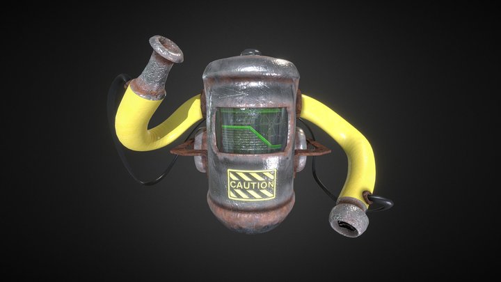 Mr. Nuke cleaner! 3D Model