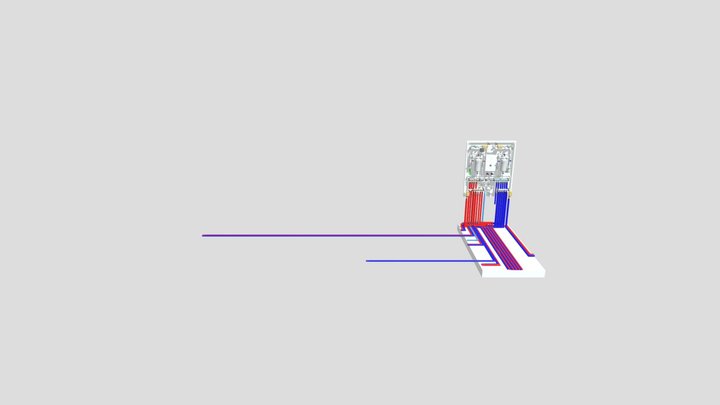 Римская Р 3D Model