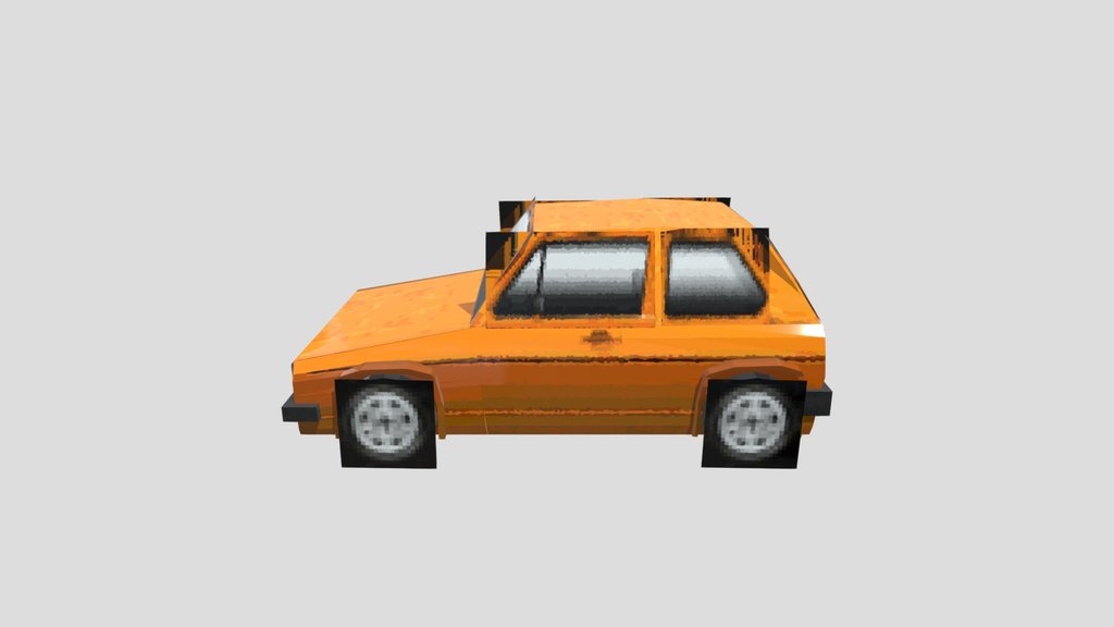 GOLF 1 PS1 STYLE (!DISPLAYED INCORRECTLY!)