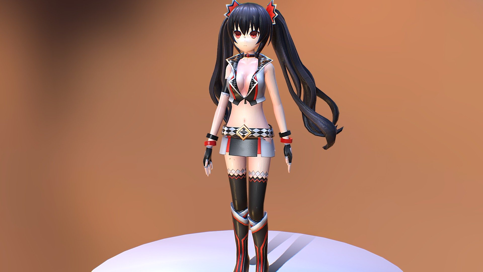 Rigged Anime Girl  2020  Outfits  Expressions  Buy Royalty Free 3D model  by murilokleine murilokleine c311317