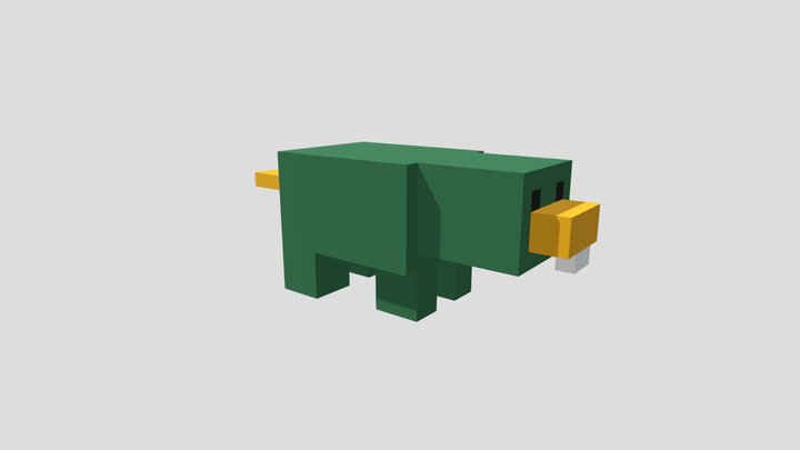 ornitorrinco 3D Model