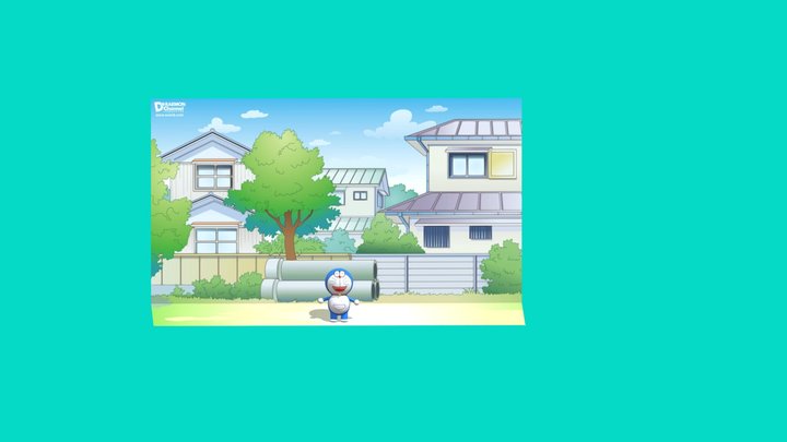 Doraemon 3D Model