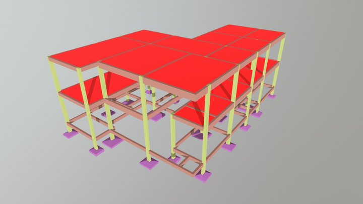 PROJETO ESTRUTURAL 3D Model
