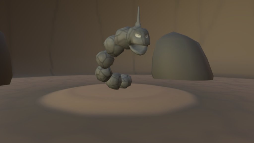 Onix(idle) - Pixelmon Model - SMD Update