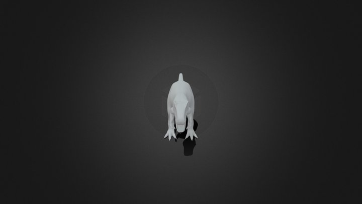 Allosaurus Fragilis sculpt 3D Model