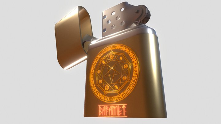 modelo 3d Líquido para encendedor Zippo - TurboSquid 1723562