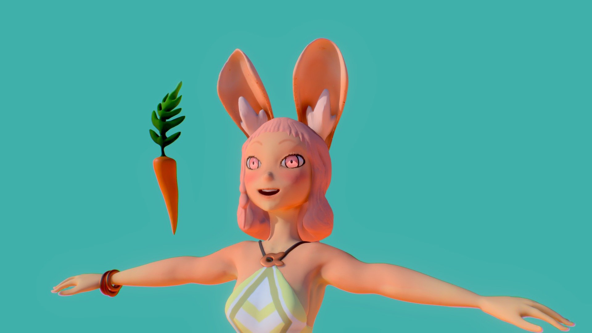 Bunny - Design by xa-xa-xa - Sculpt by me
