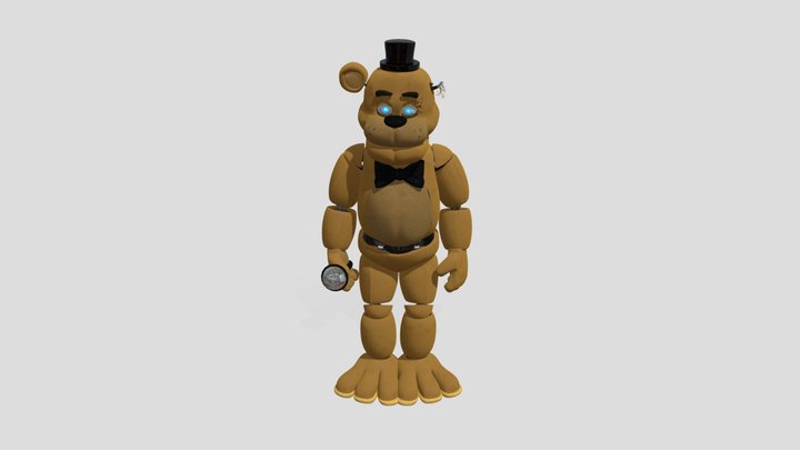 golden_freddy__fnaf_movie (1) 3D Model