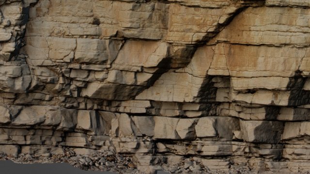Flamborough, South Landing 3D Model