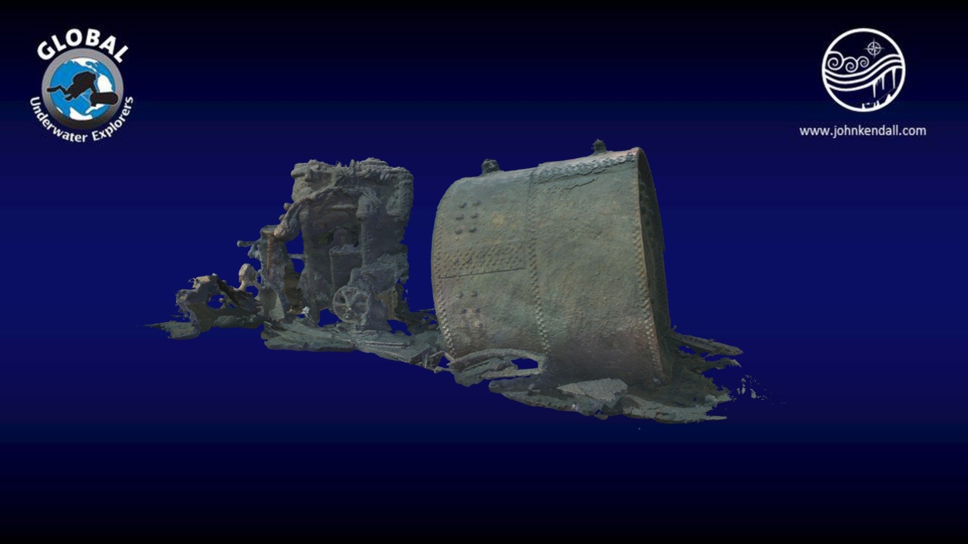 Unknown Wreck - Weymouth - 3D model by Global Underwater Explorers ...