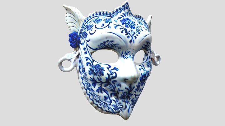 Mask of the Delfts Blue Killer