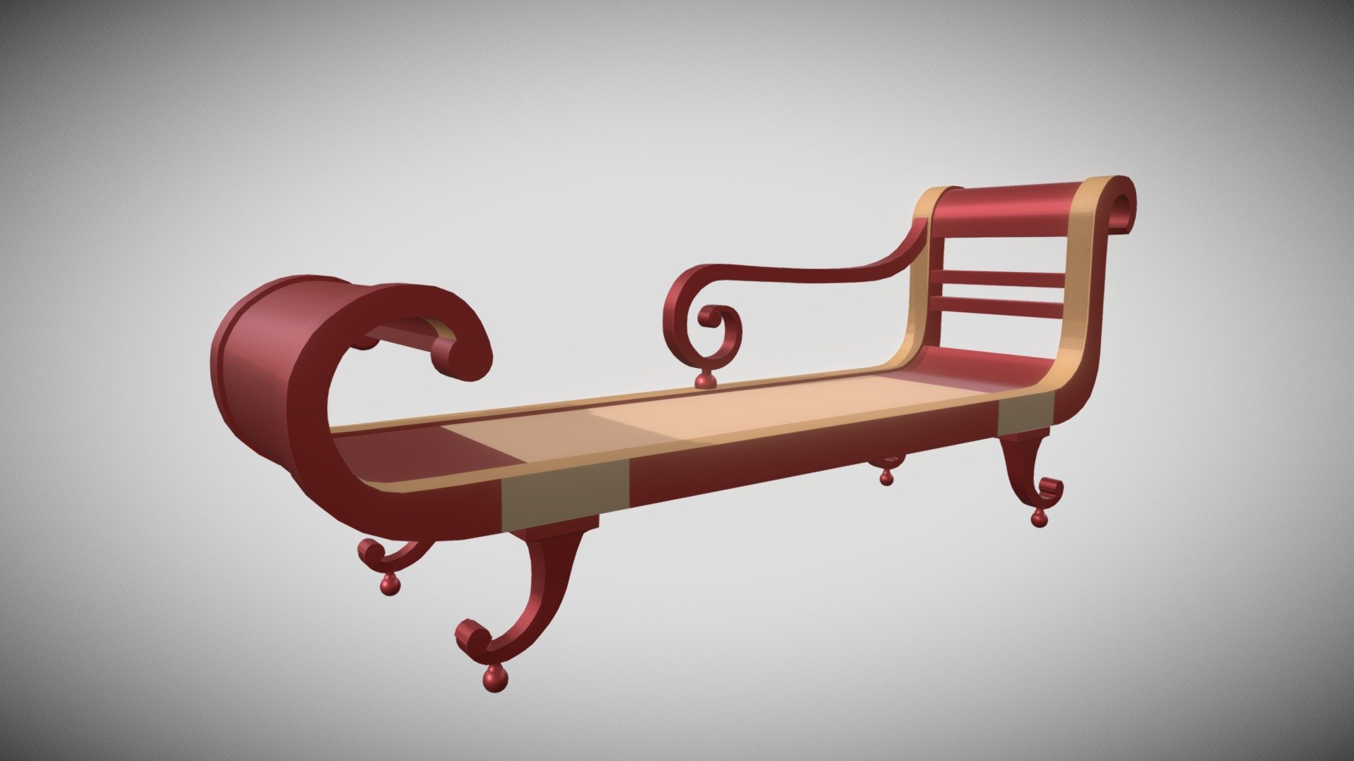 Furniture - Grecian Couch