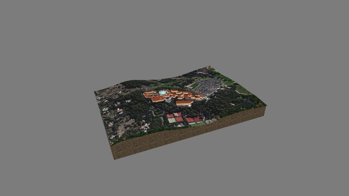 Club Med, Opio, France 3D Model