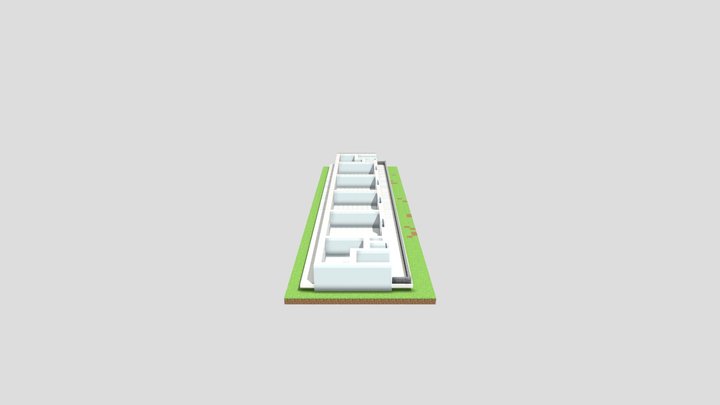 floor 3 cross section 3D Model