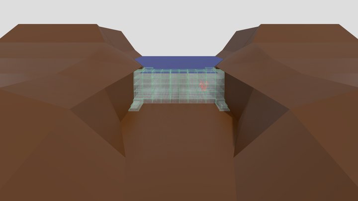 Tailing Dam 3D Model
