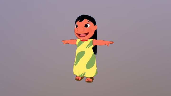 Lilo by Vincent Lalancette 3D Model