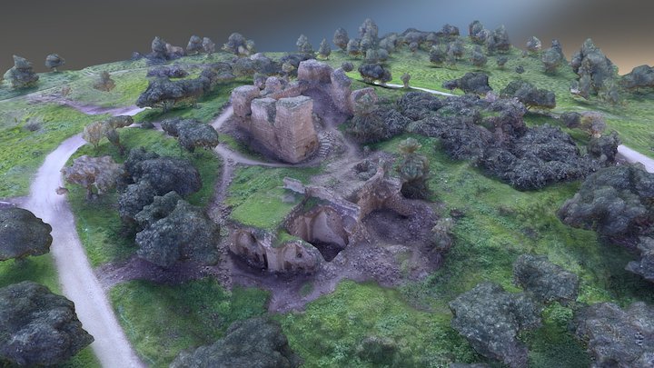 Qaqun - תל קאקון 3D Model