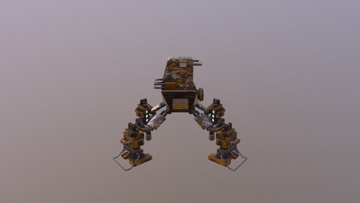 Medic Robot 3D Model