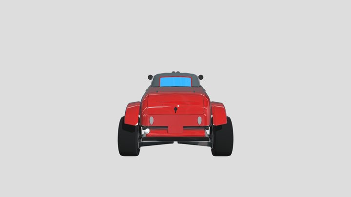 Carson Hot Rod Coupe 3D Model