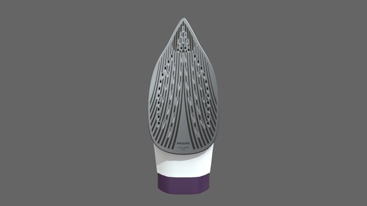 Philips DST5020-30 Steam Iron 3D Model