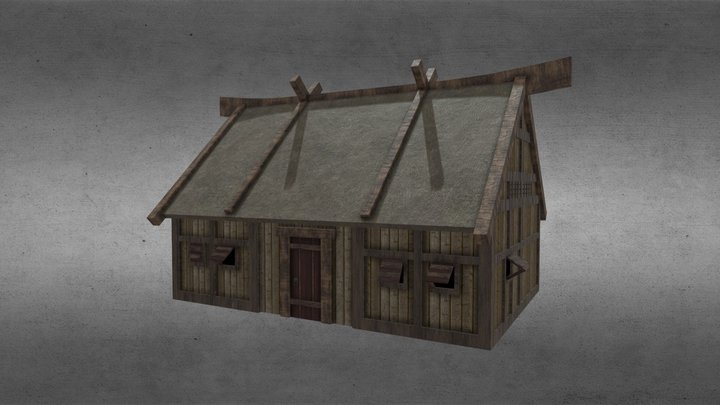 Medieval House 3D Model